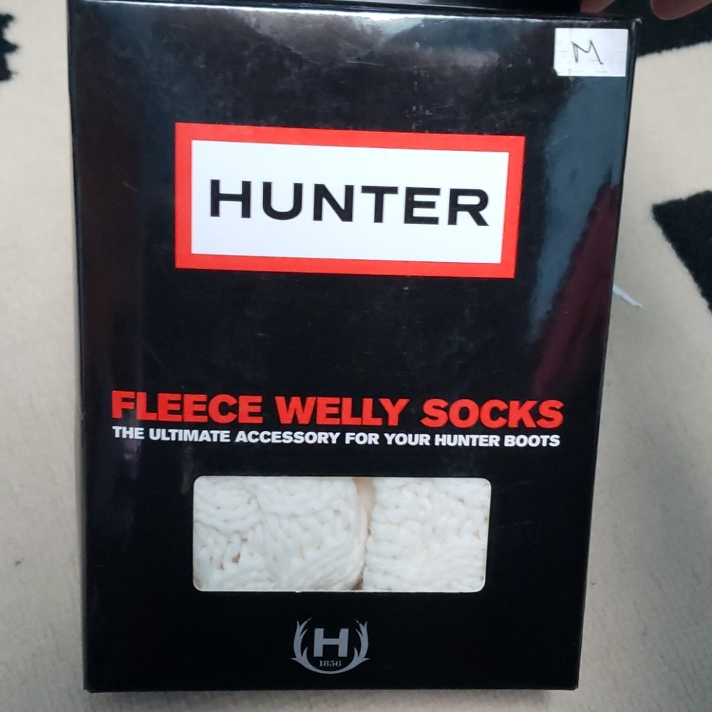 Hunter Fleece Welly Socks